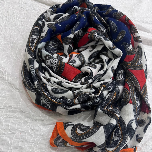 Printed Lawn – Paisley Ember