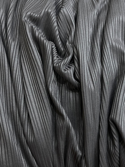 Ribbed Jersey – Dark Grey