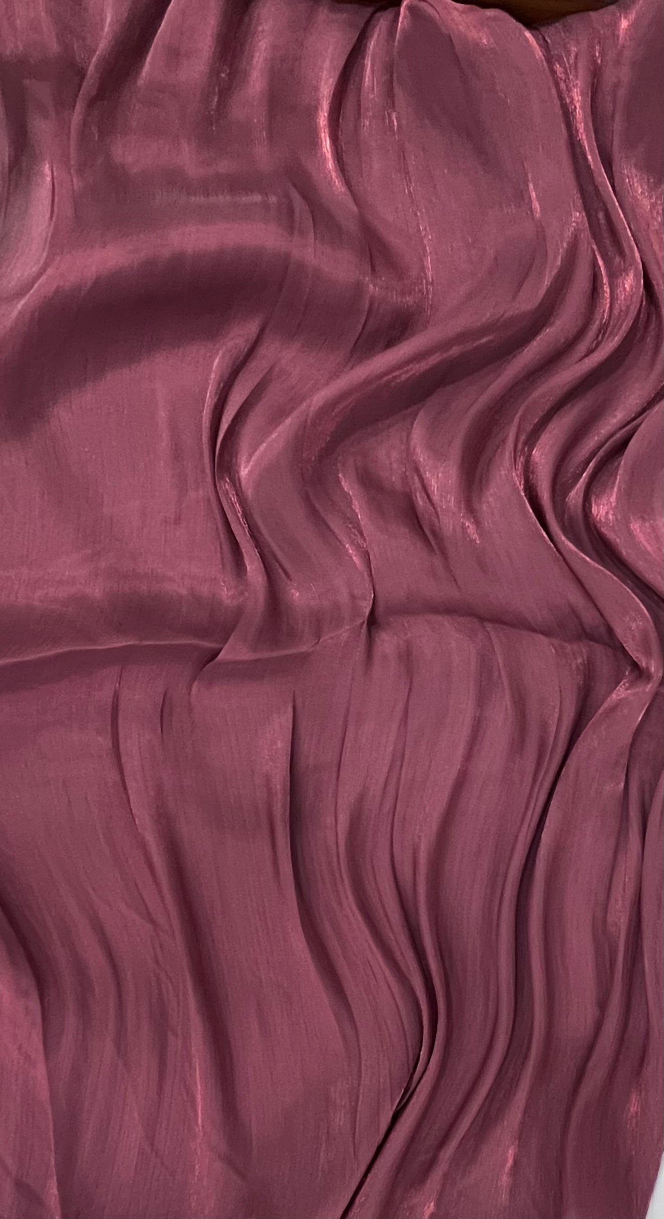 Organza silk - Muave Pink