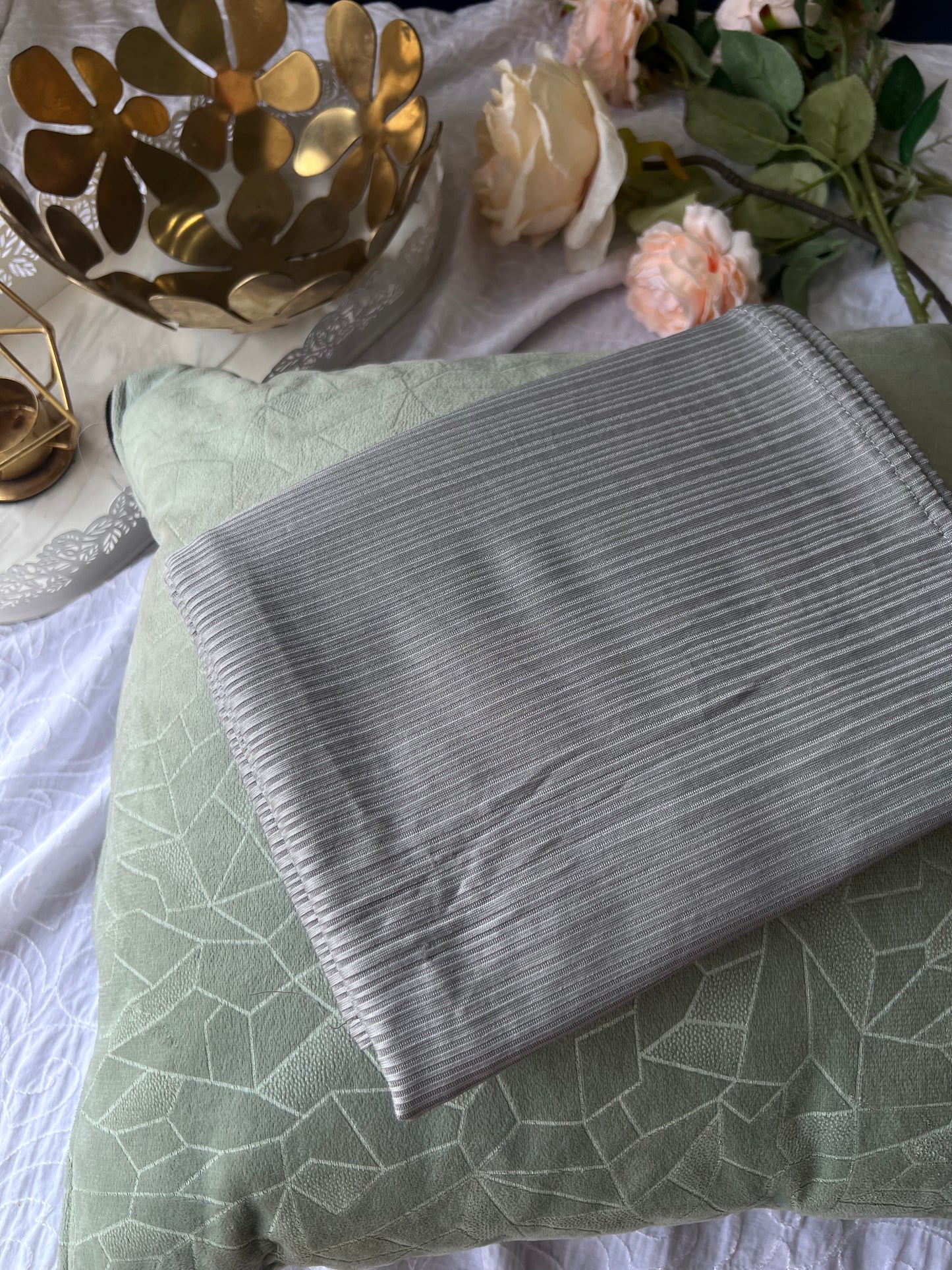 Ribbed Jersey – Light Grey