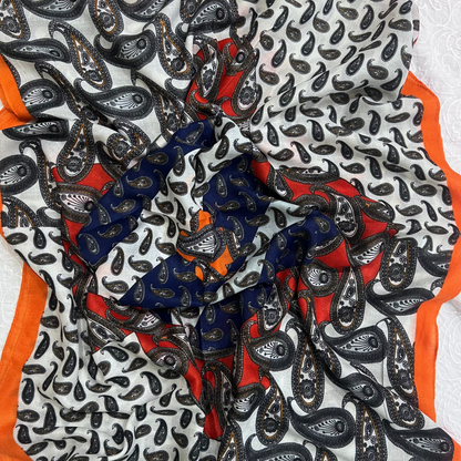 Printed Lawn – Paisley Ember