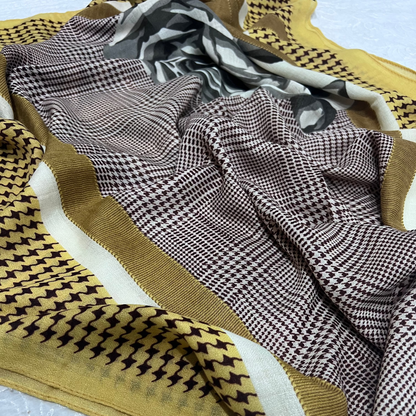 Printed Lawn – Golden Dusk