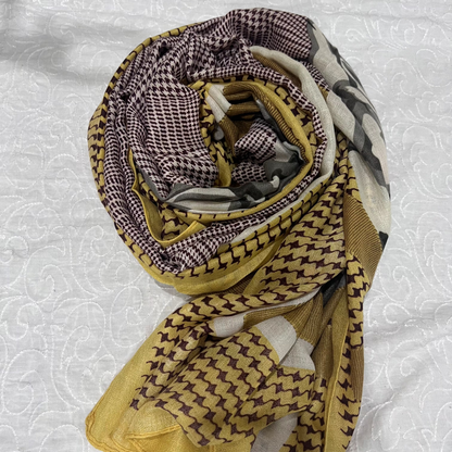 Printed Lawn – Golden Dusk