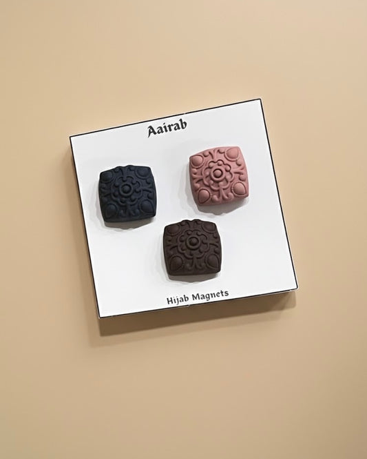 Magnet Pins Floral - set of 3