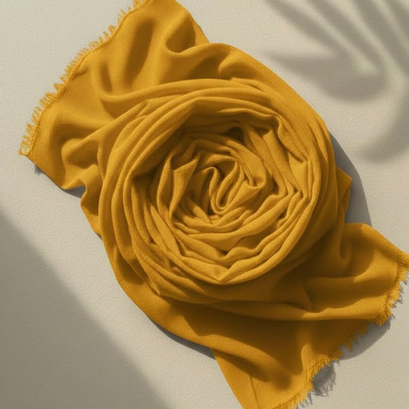 Georgette Hijab – Mustard