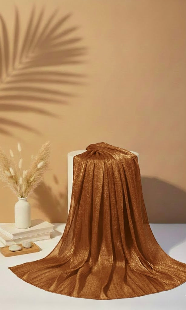 Organza silk - Almond