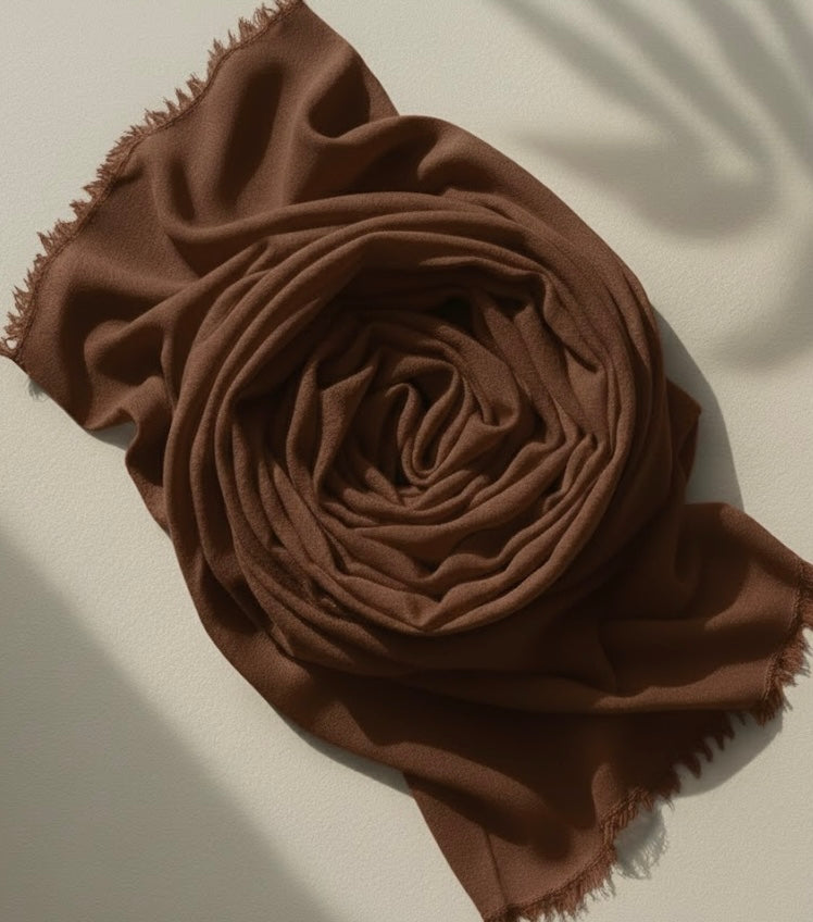 Georgette Hijab – Coffee