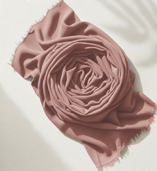 Georgette Hijab – Dusty Rose