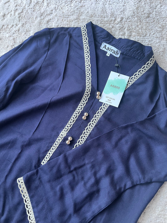 Midnight Navy Linen Co-ord