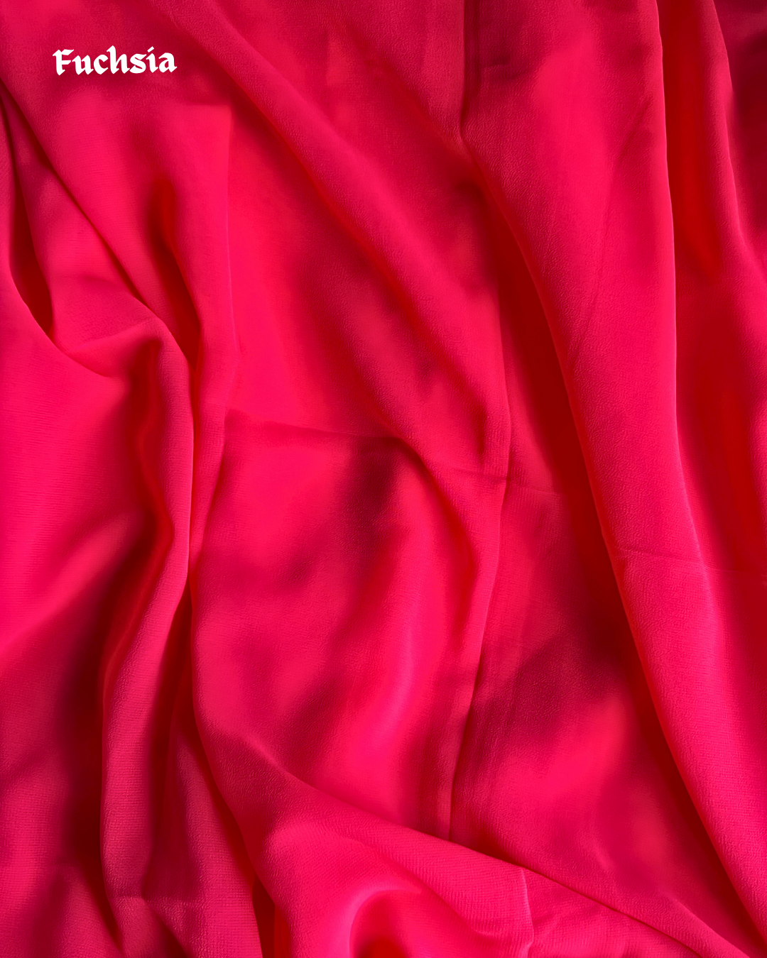 Georgette Hijab – Fuchsia