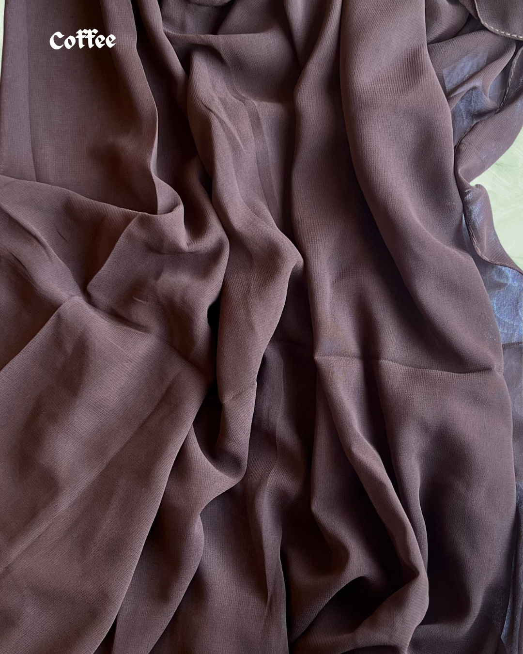 Georgette Hijab – Coffee
