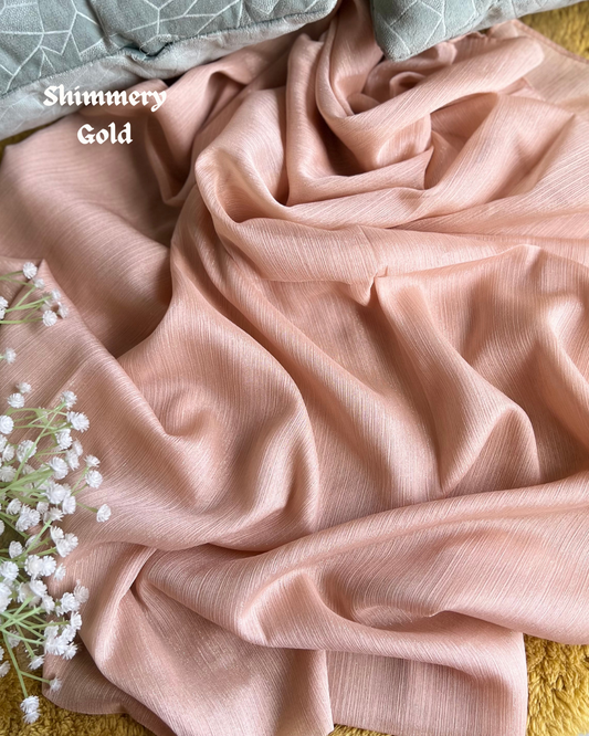Metallic Chiffon – Gold