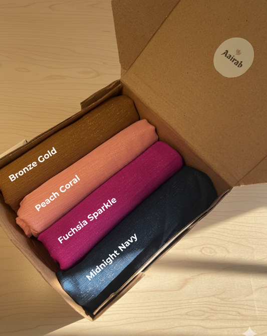 Metallic Bold Elegance Hijab Box