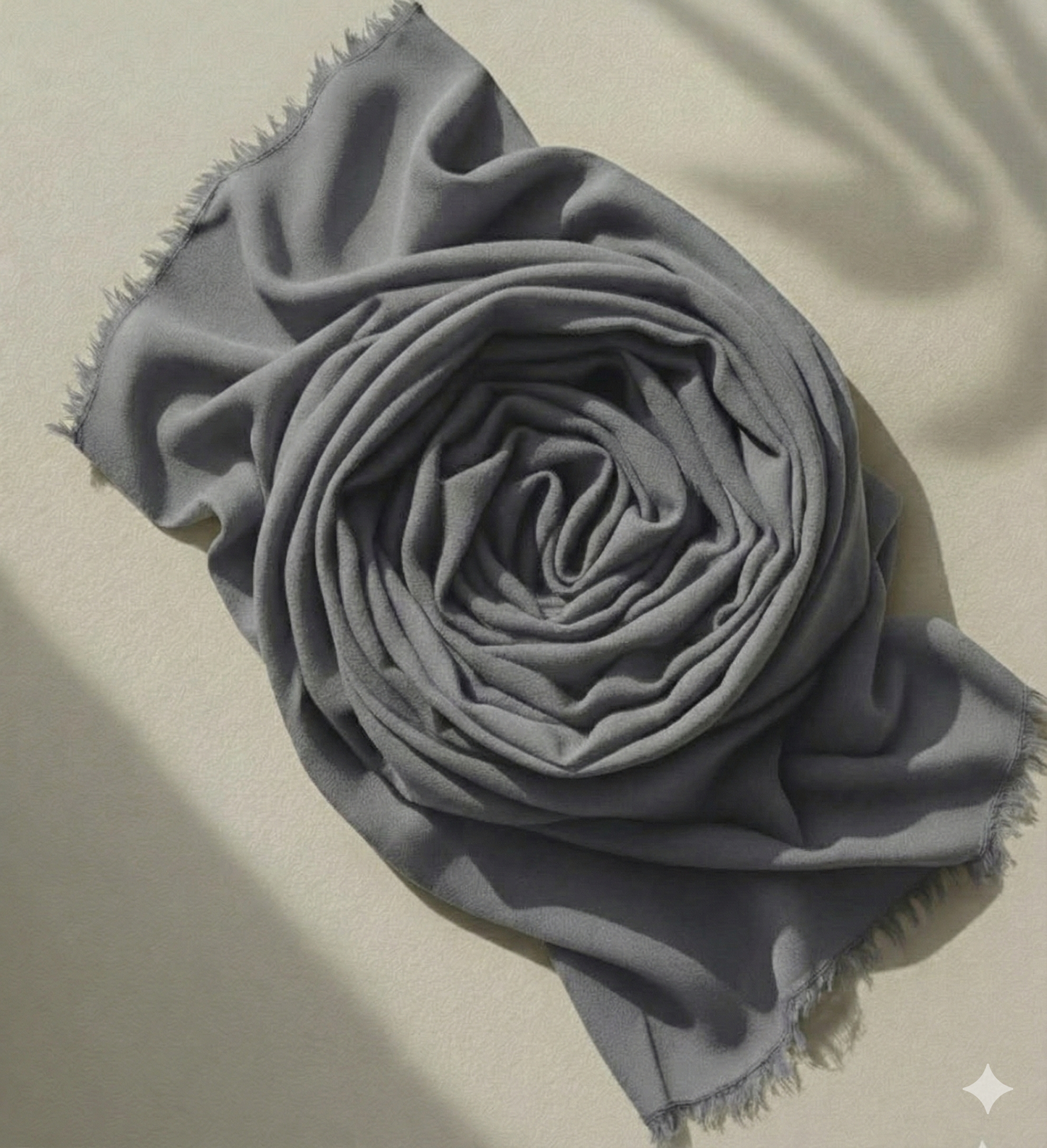 Georgette Hijab – Dark Grey