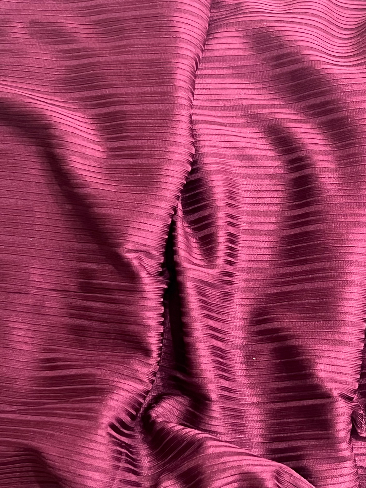 Ribbed Jersey – Maroon