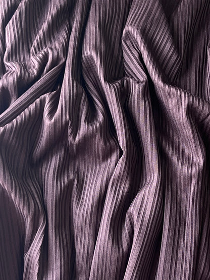 Ribbed Jersey – Dark Brown