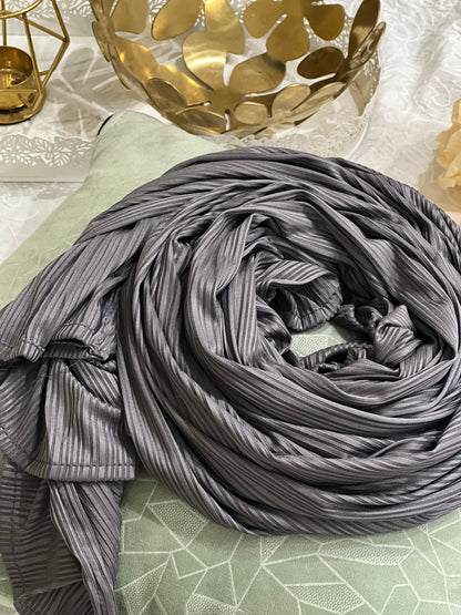 Ribbed Jersey – Dark Grey