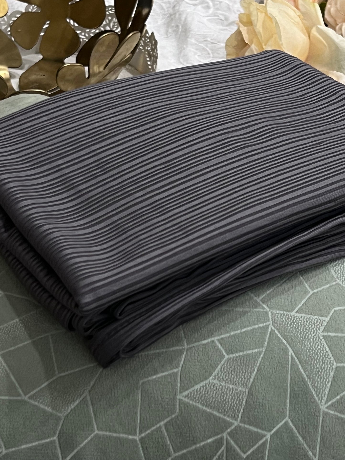 Ribbed Jersey – Dark Grey