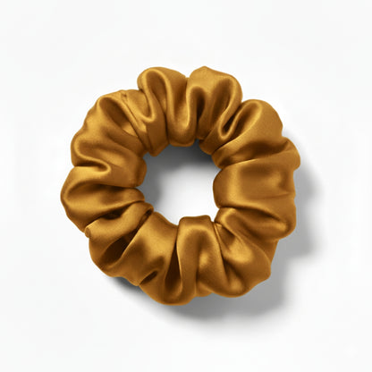 Silk Scrunchie - Golden