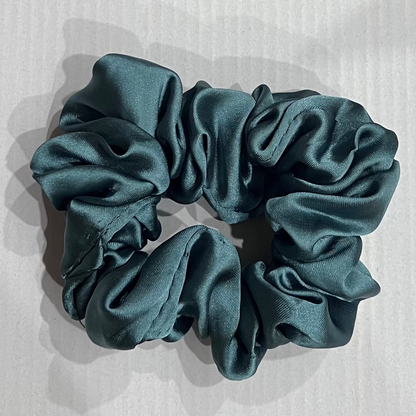 Silk Scrunchie - Ice Blue