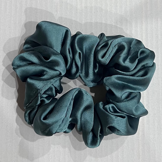 Silk Scrunchie - Ice Blue