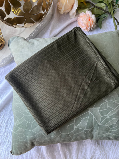 Ribbed Jersey  – Olive Green