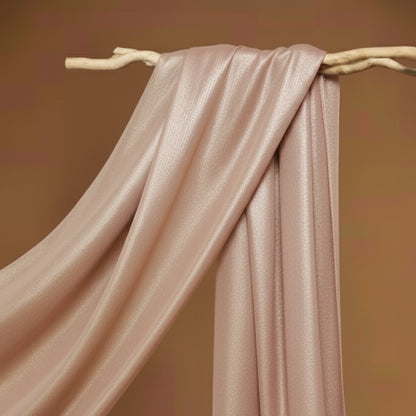 Silk with Gold Glitter – Tea Pink