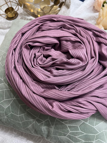 Ribbed Jersey – Tea Pink