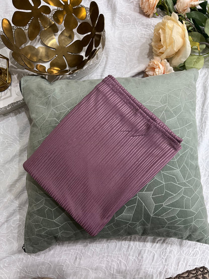 Ribbed Jersey – Tea Pink