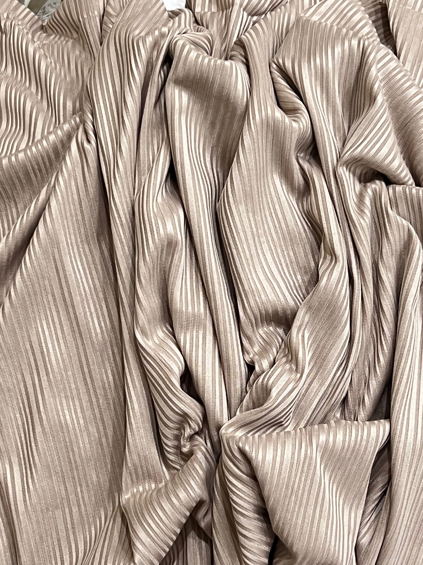 Ribbed Jersey – Warm Beige