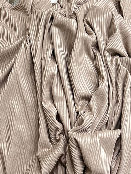 Ribbed Jersey – Warm Beige