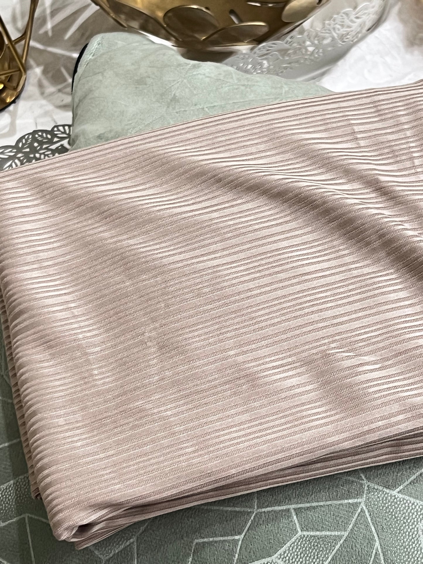 Ribbed Jersey – Warm Beige