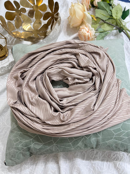 Ribbed Jersey – Warm Beige